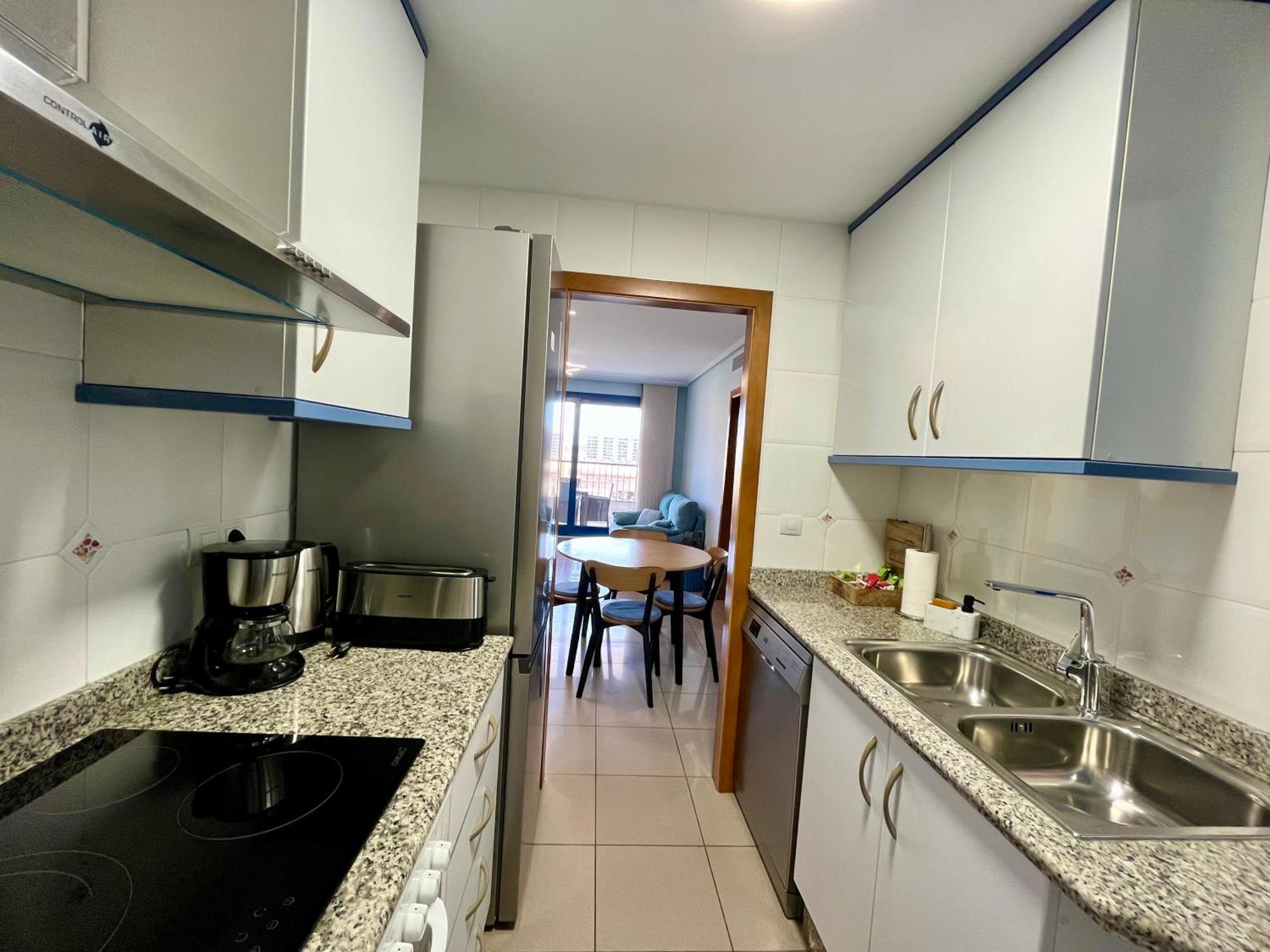 Blue Beach Apartment+Oceanview+Private Parking 발렌시아 외부 사진